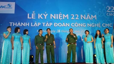 CMC P&T đạt giải nhất Song ca – Cuộc thi văn nghệ chào mừng ngày thành lập Tập đoàn CMC