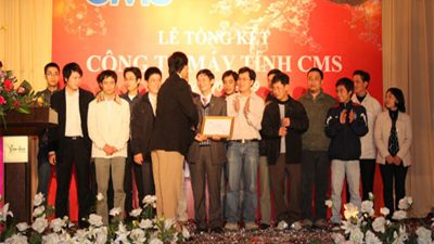 Công ty Máy tính CMS tổ chức Lễ tổng kết năm 2008