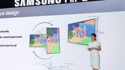 Conventional solutions for meetings and training with Samsung Flip 2